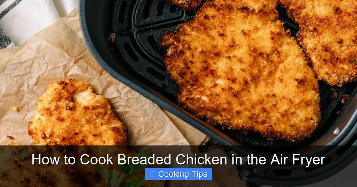 How to Cook Breaded Chicken in the Air Fryer
