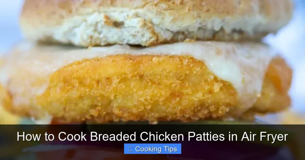 How to Cook Breaded Chicken Patties in Air Fryer