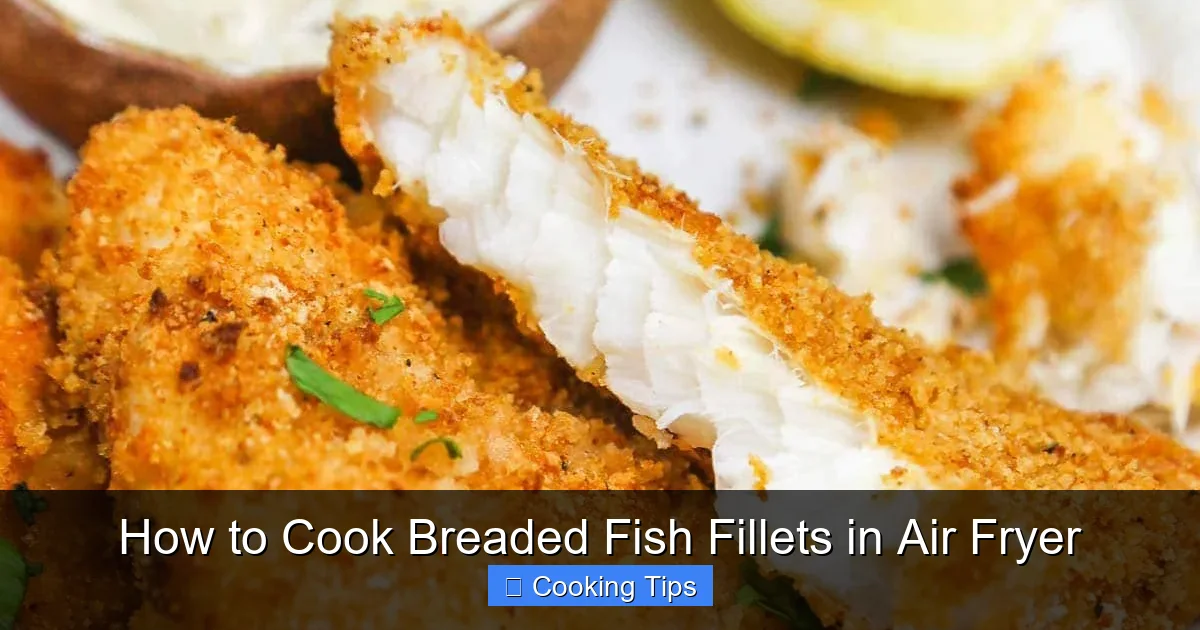 How to Cook Breaded Fish Fillets in Air Fryer