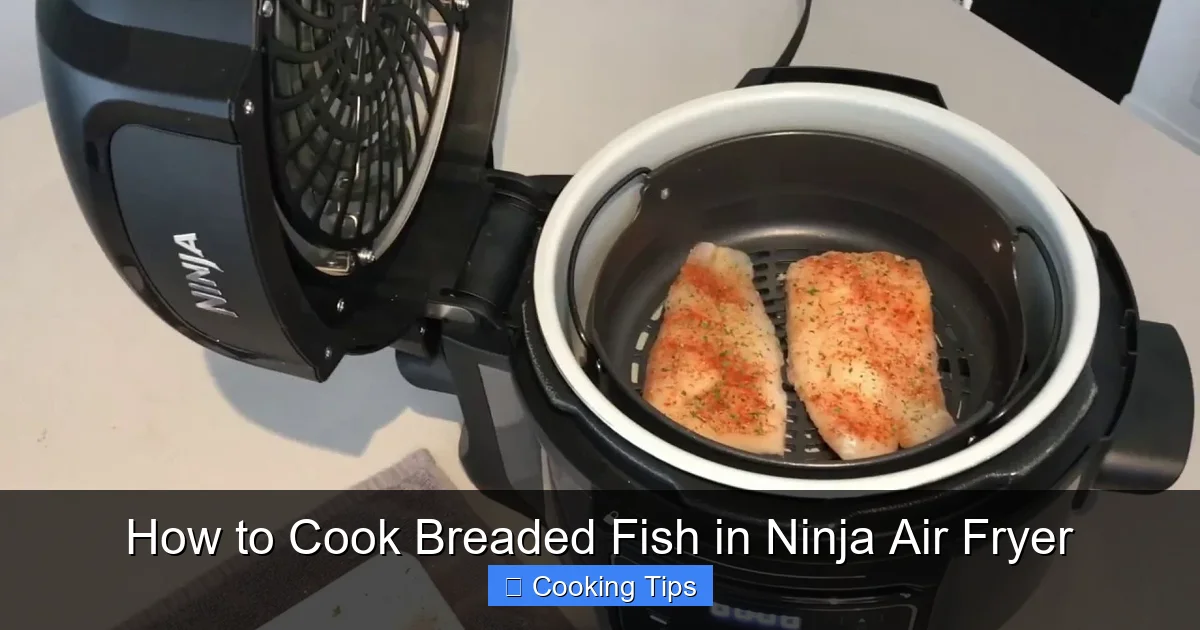 How to Cook Breaded Fish in Ninja Air Fryer