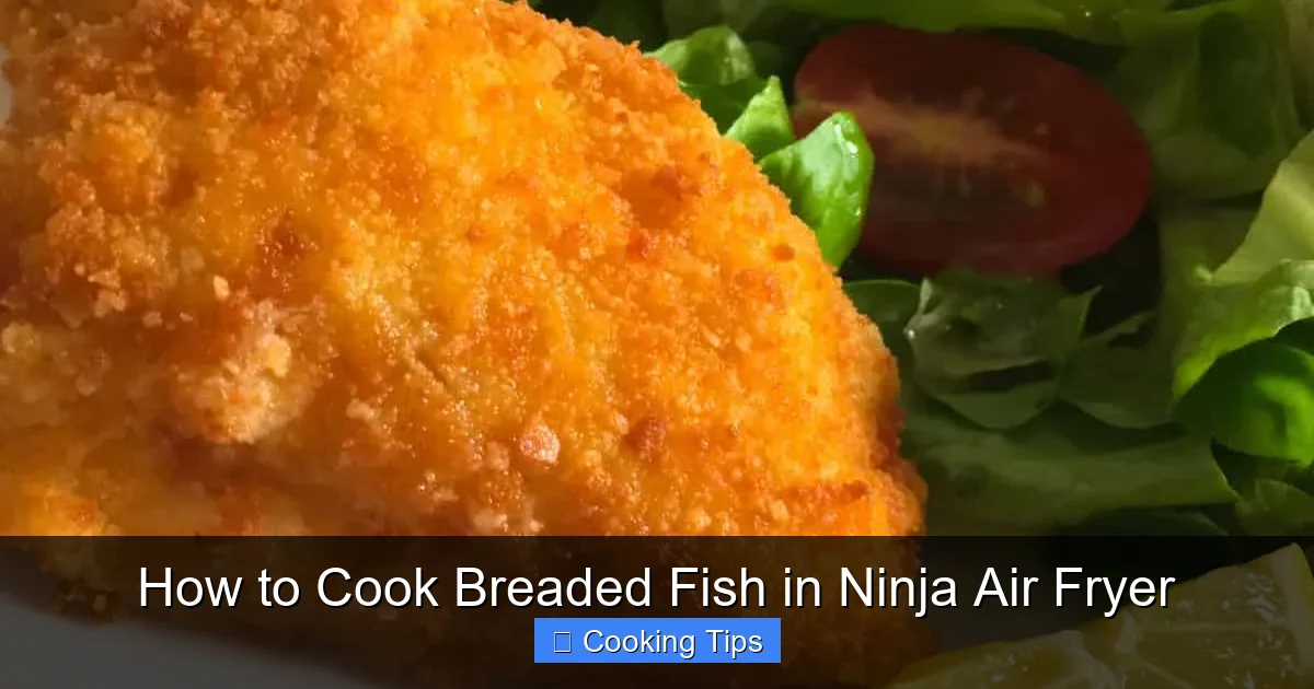 How to Cook Breaded Fish in Ninja Air Fryer