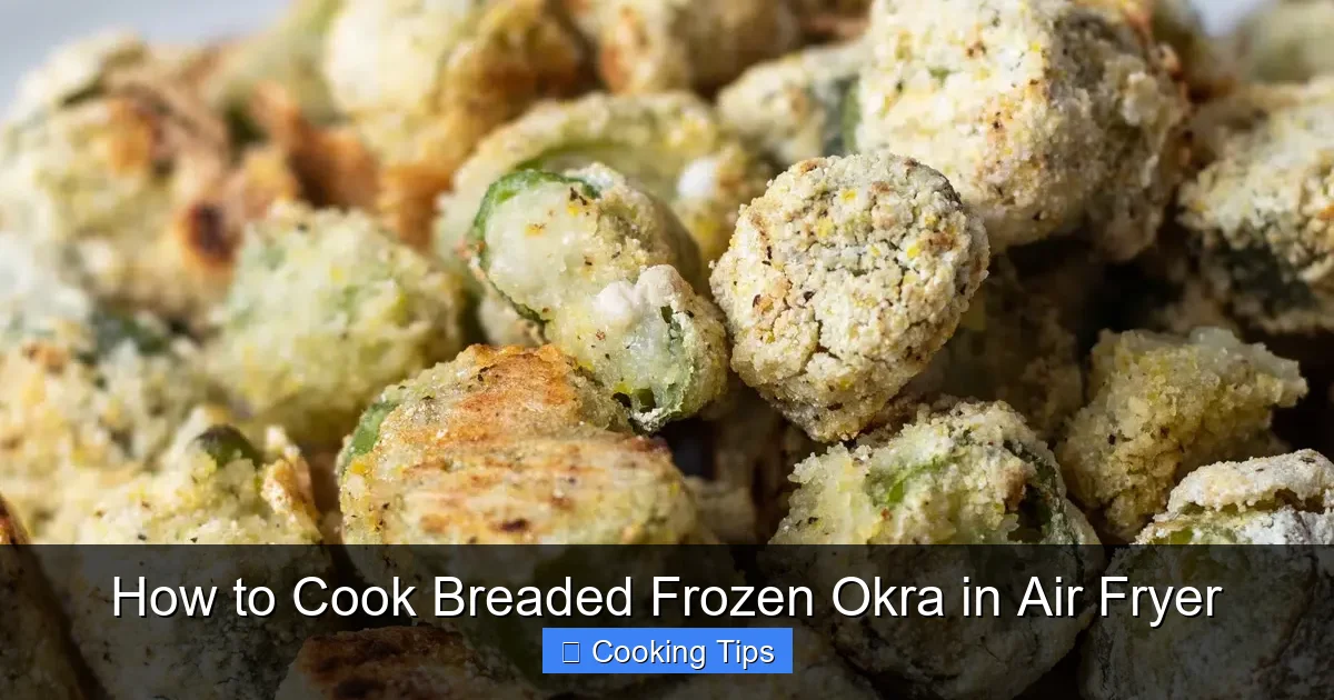 How to Cook Breaded Frozen Okra in Air Fryer