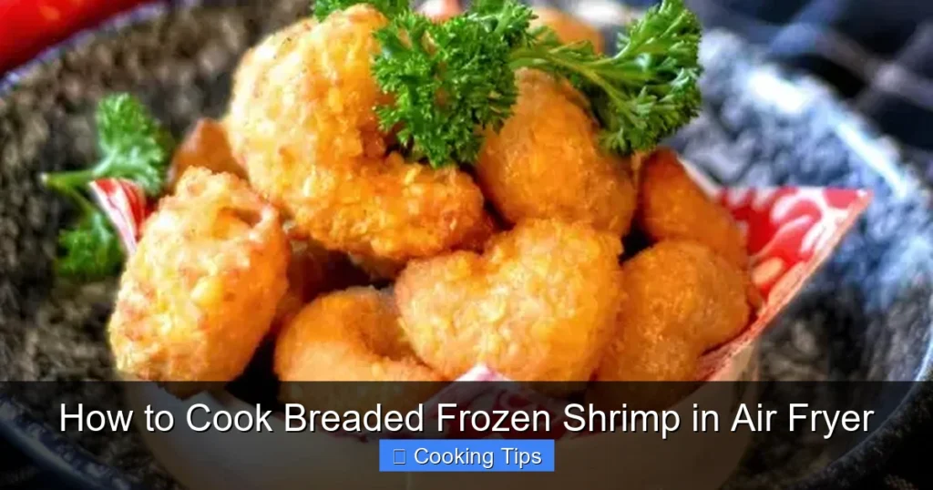 How to Cook Breaded Frozen Shrimp in Air Fryer