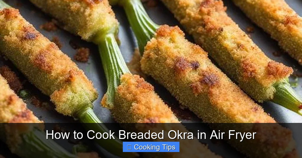 How to Cook Breaded Okra in Air Fryer