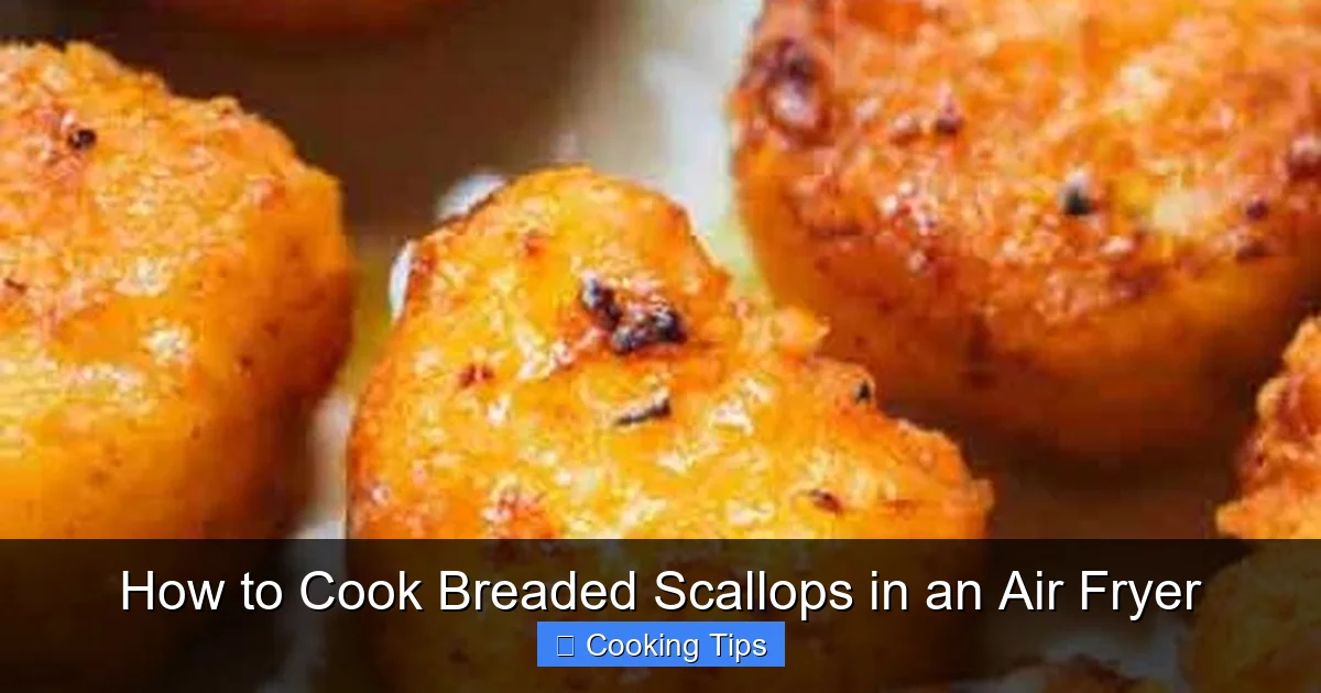 How to Cook Breaded Scallops in an Air Fryer