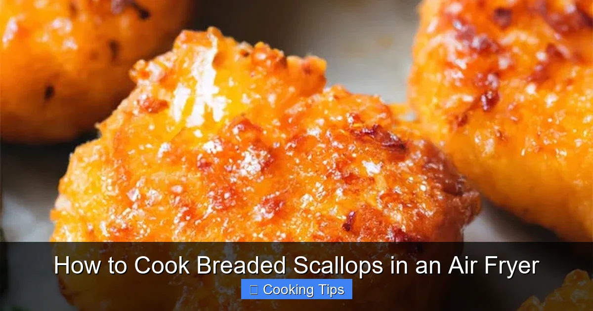 How to Cook Breaded Scallops in an Air Fryer