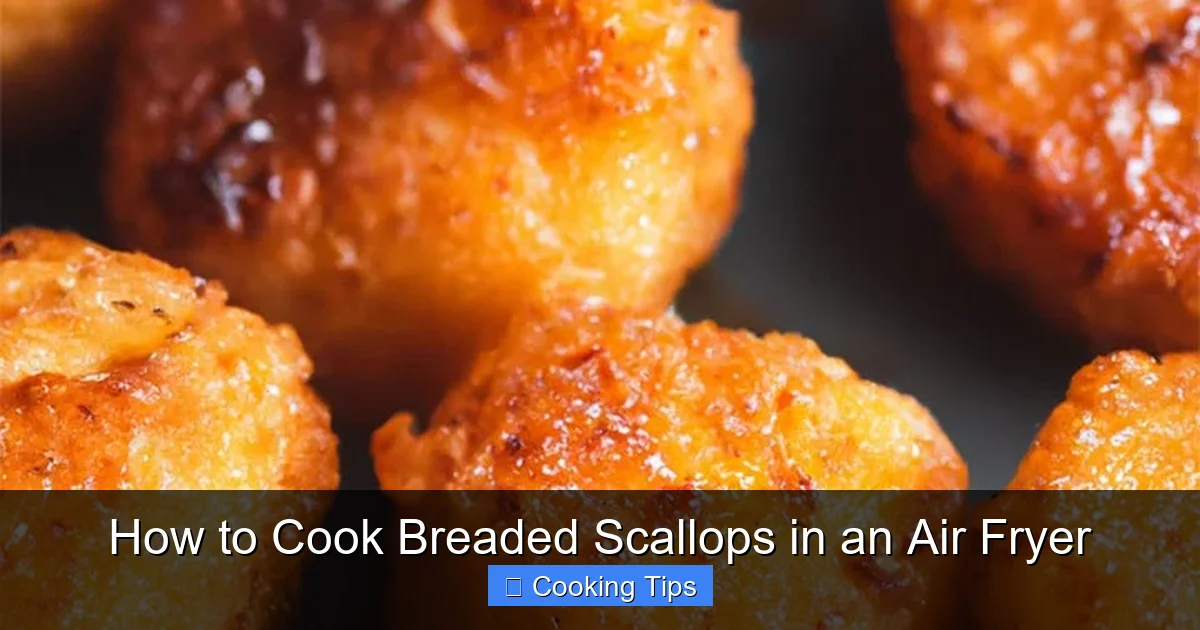 How to Cook Breaded Scallops in an Air Fryer