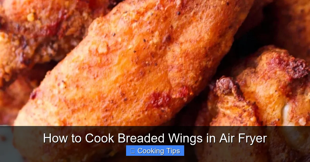 How to Cook Breaded Wings in Air Fryer