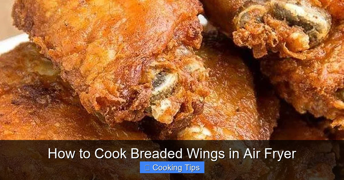 How to Cook Breaded Wings in Air Fryer