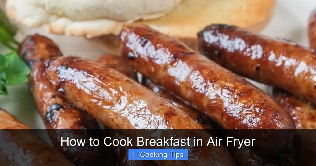 How to Cook Breakfast in Air Fryer