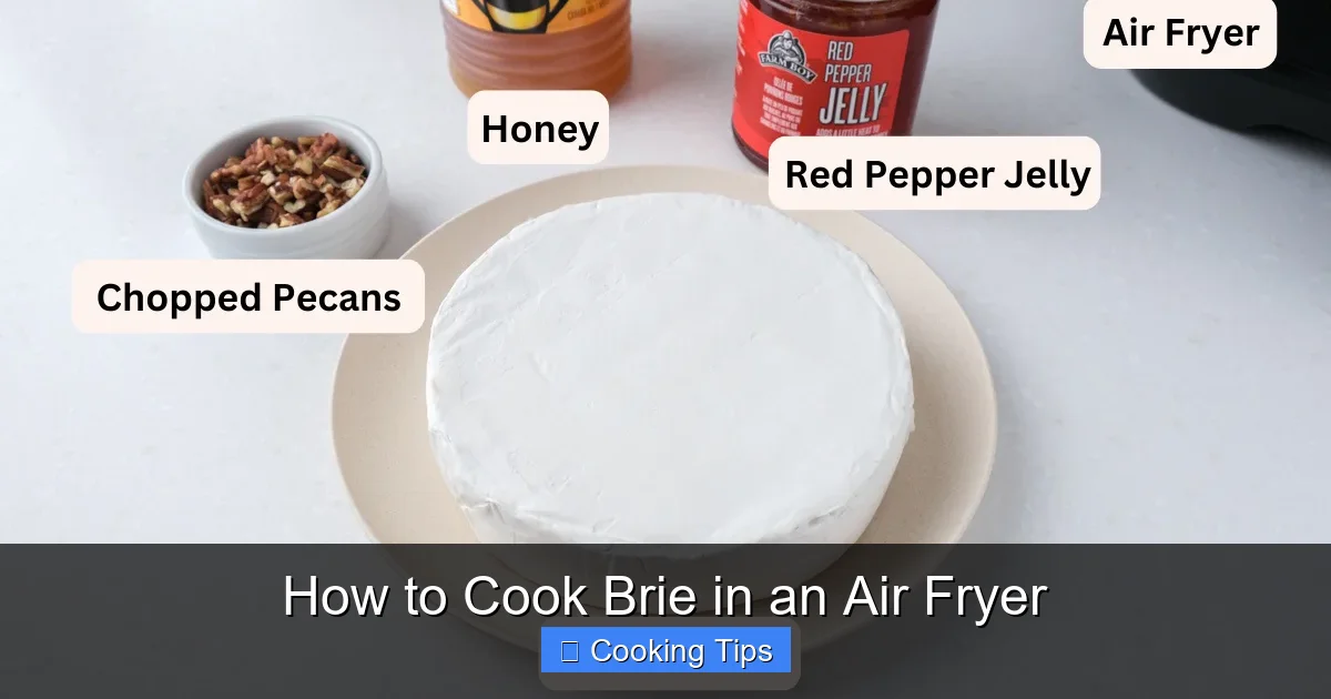 How to Cook Brie in an Air Fryer