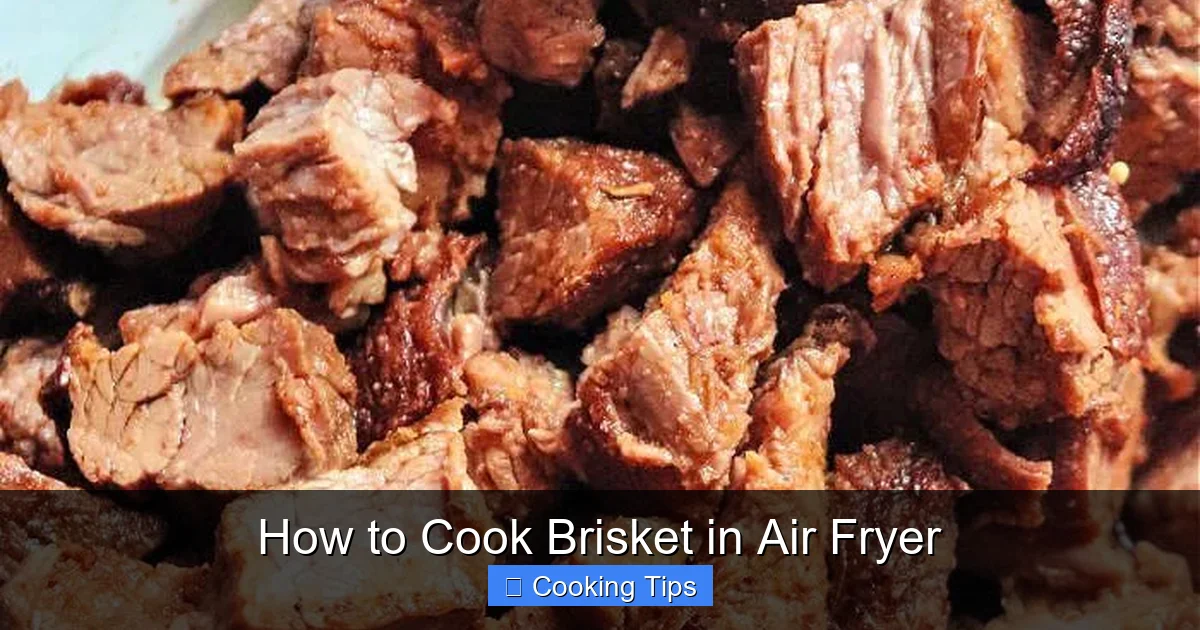 How to Cook Brisket in Air Fryer