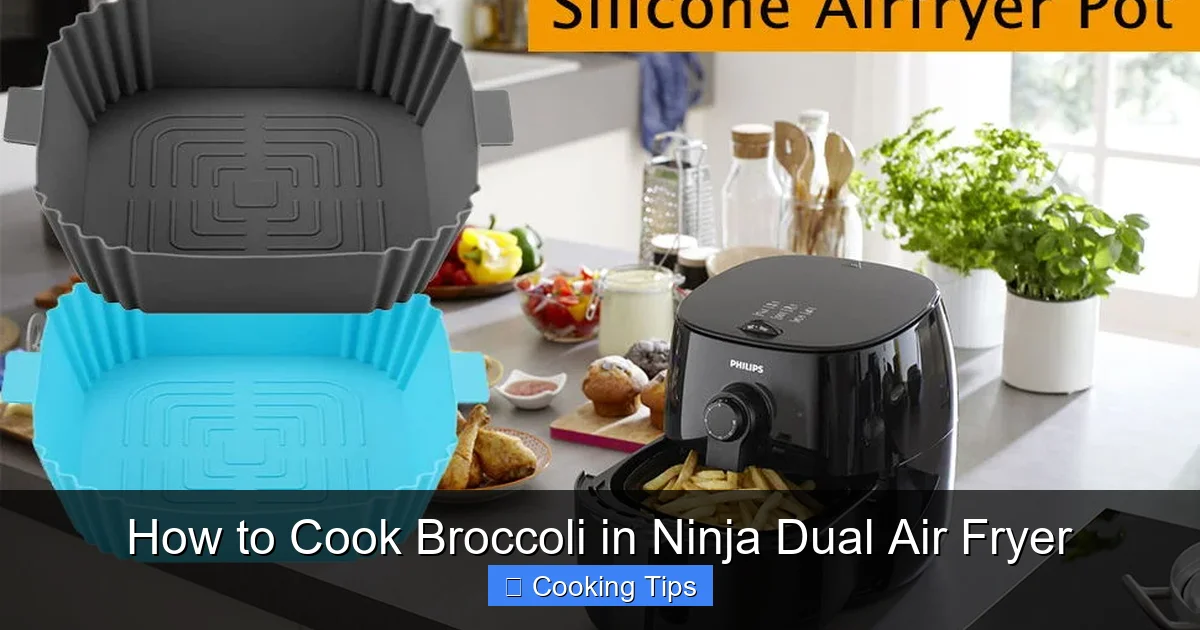 How to Cook Broccoli in Ninja Dual Air Fryer