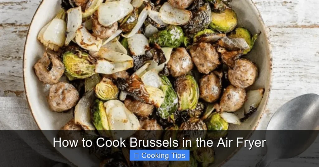 How to Cook Brussels in the Air Fryer