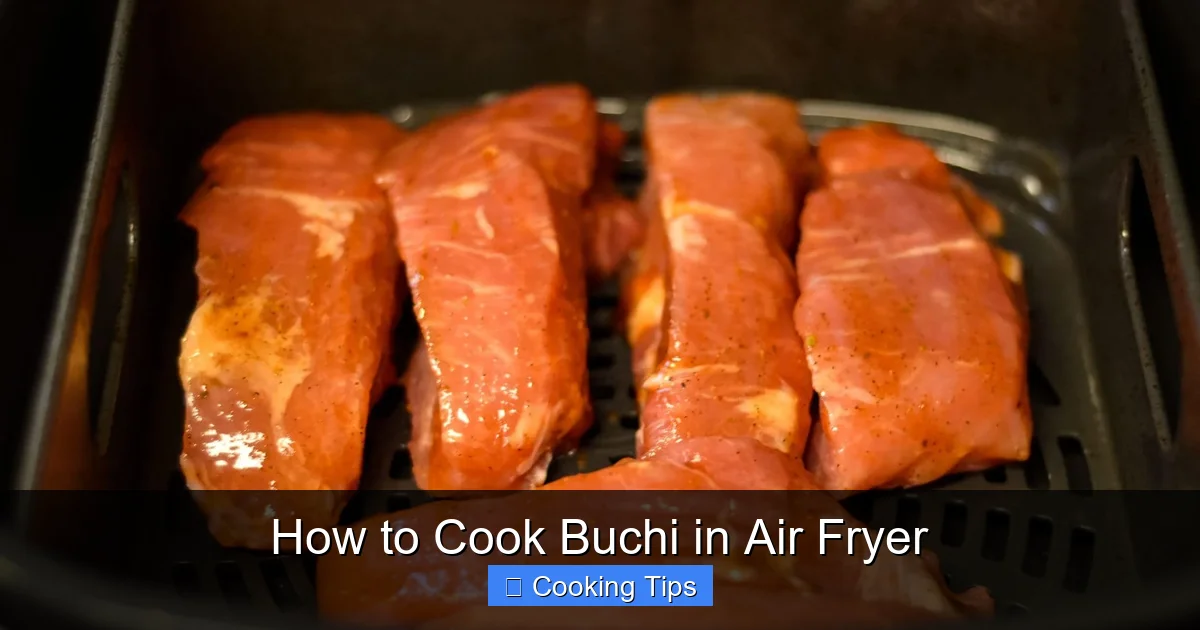 How to Cook Buchi in Air Fryer