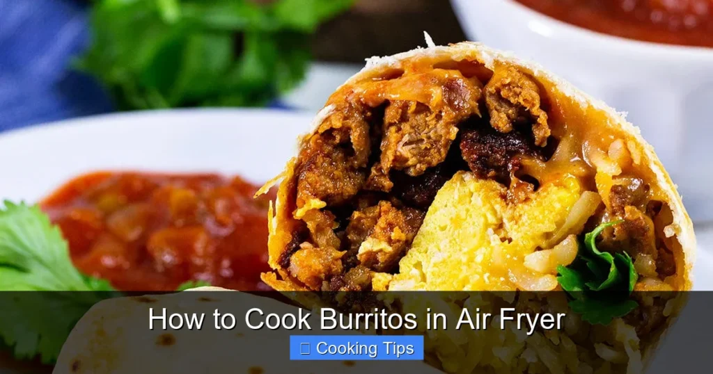 How to Cook Burritos in Air Fryer
