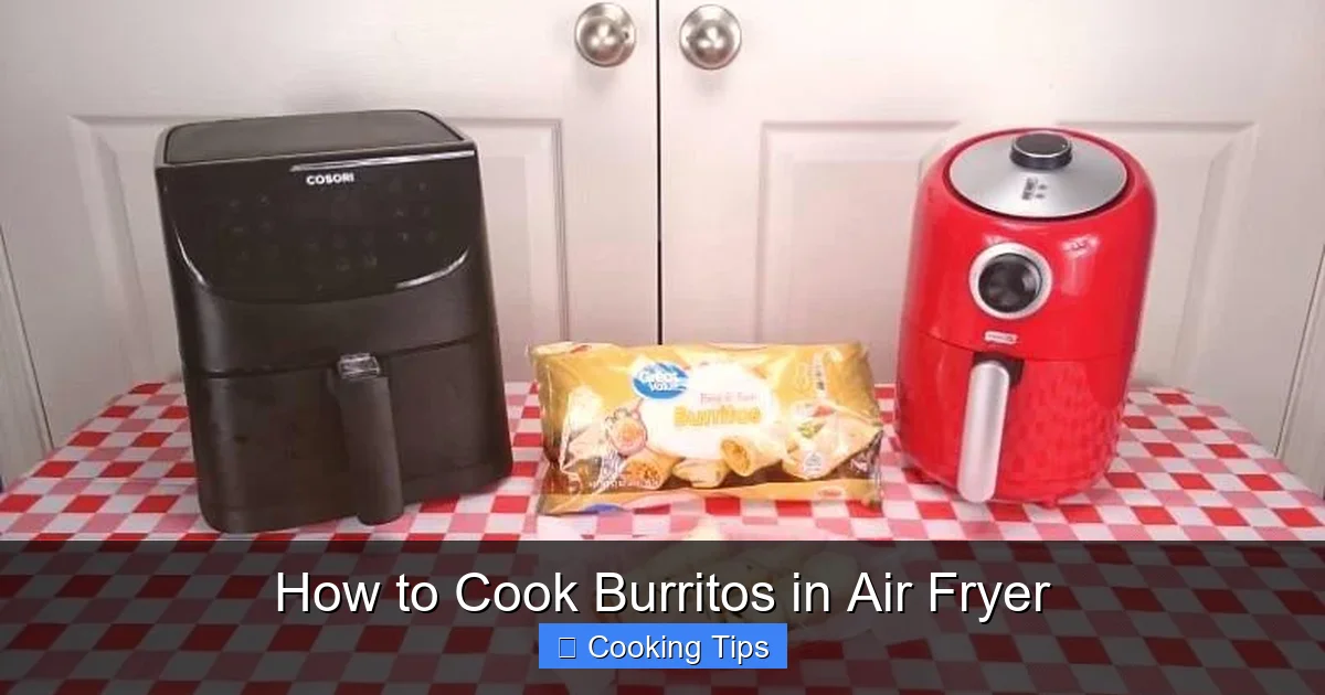 How to Cook Burritos in Air Fryer