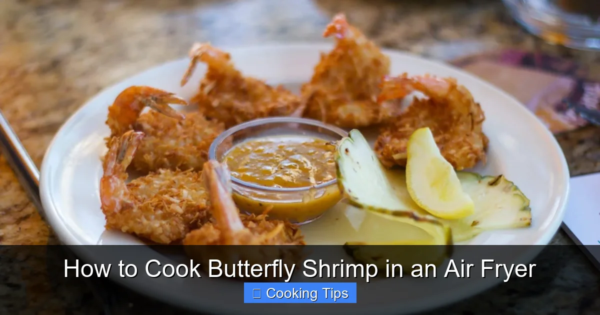 How to Cook Butterfly Shrimp in an Air Fryer