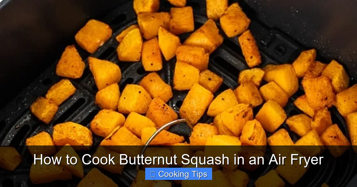 How to Cook Butternut Squash in an Air Fryer
