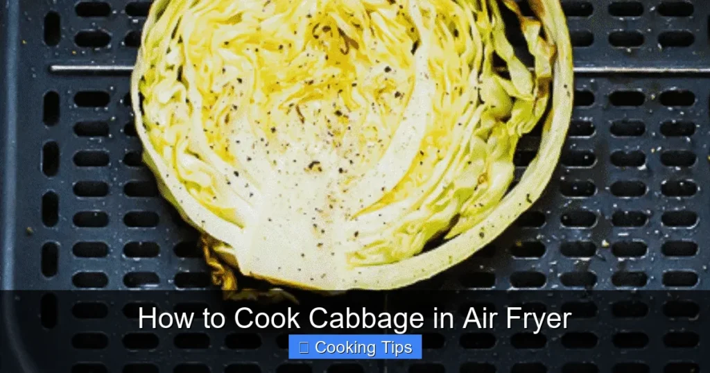 How to Cook Cabbage in Air Fryer