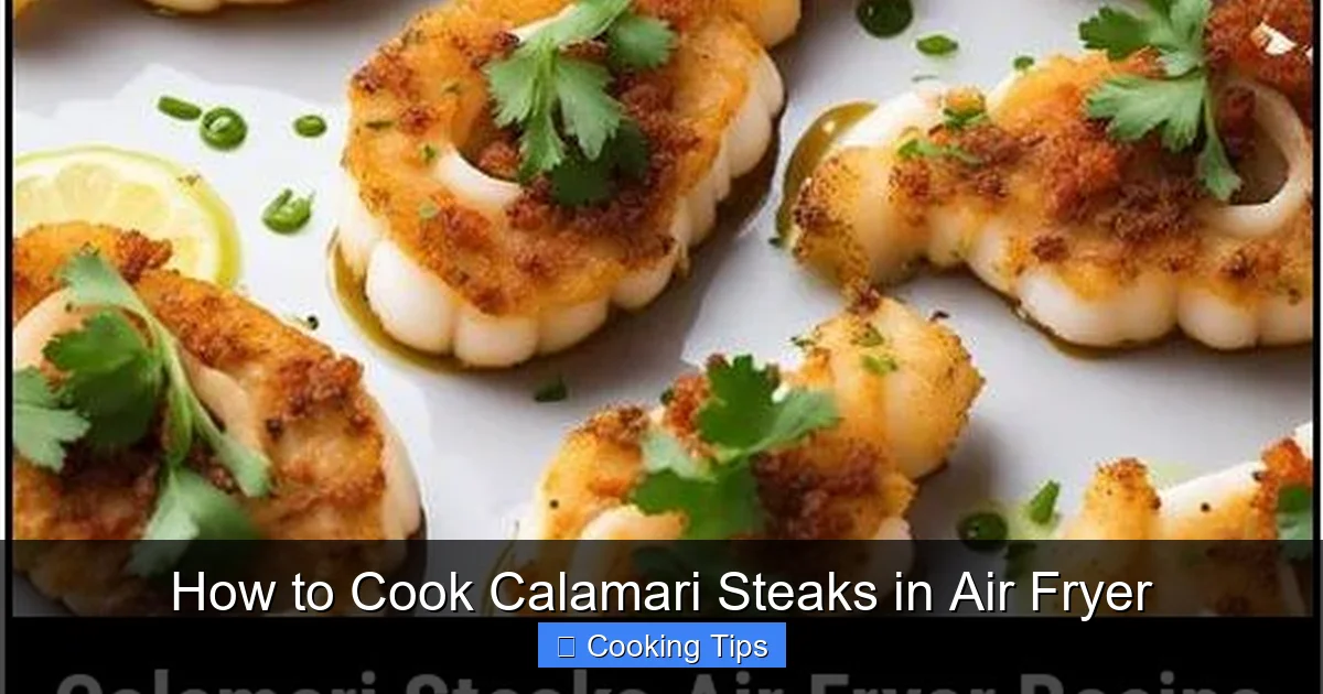 How to Cook Calamari Steaks in Air Fryer