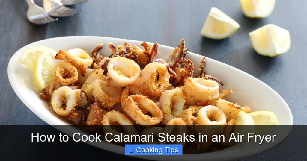 How to Cook Calamari Steaks in an Air Fryer