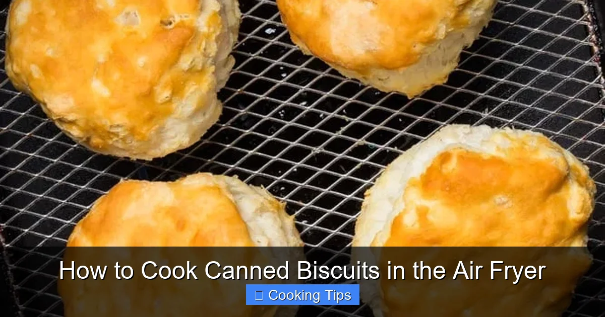 How to Cook Canned Biscuits in the Air Fryer