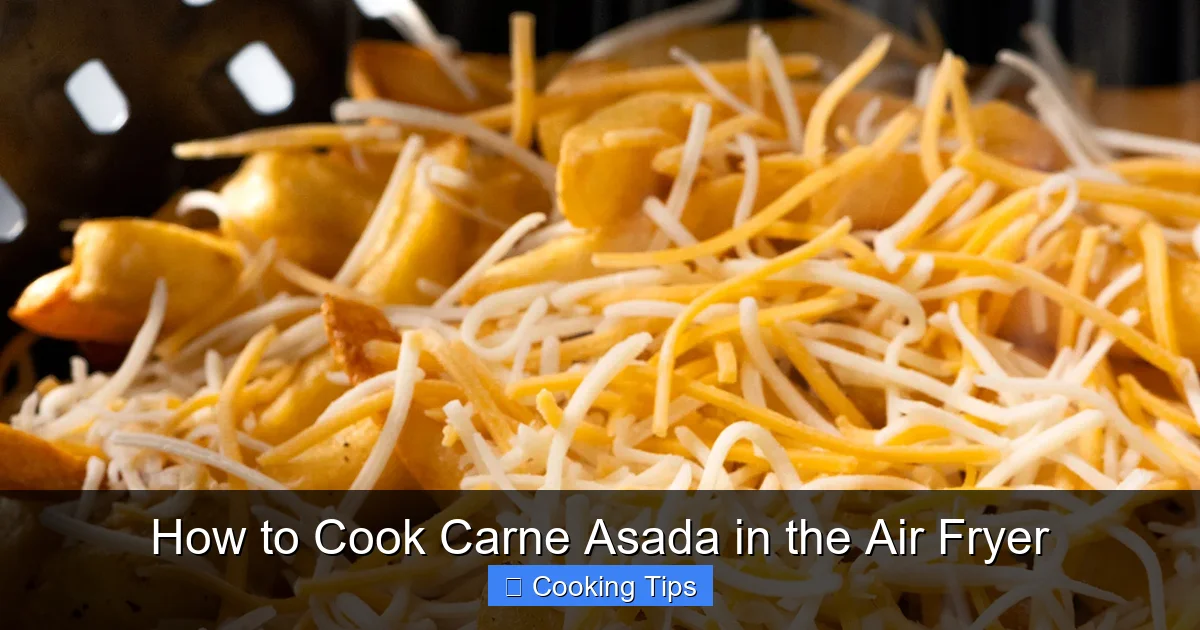 How to Cook Carne Asada in the Air Fryer
