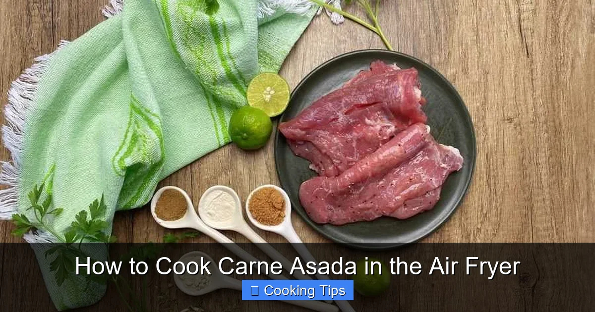 How to Cook Carne Asada in the Air Fryer