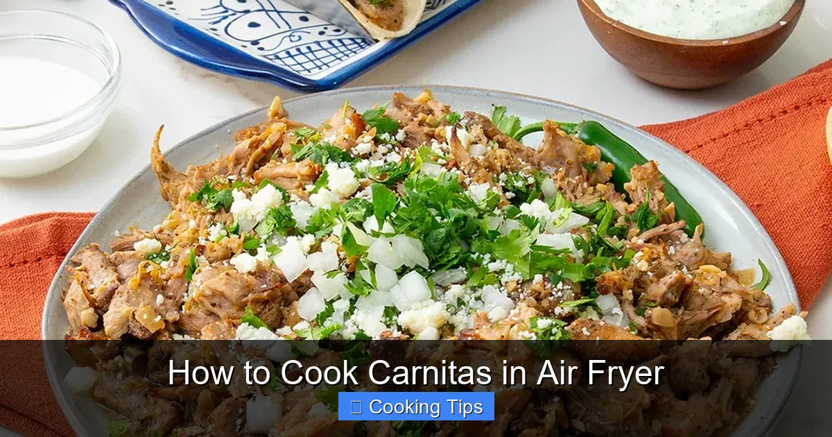 How to Cook Carnitas in Air Fryer