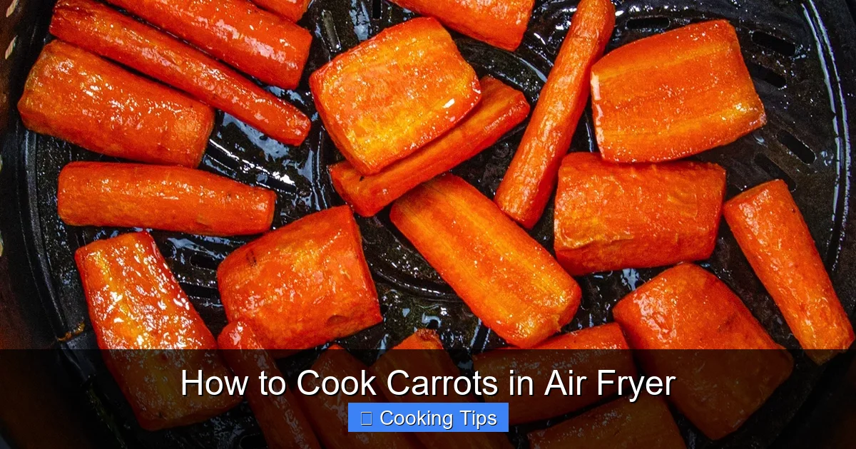 How to Cook Carrots in Air Fryer