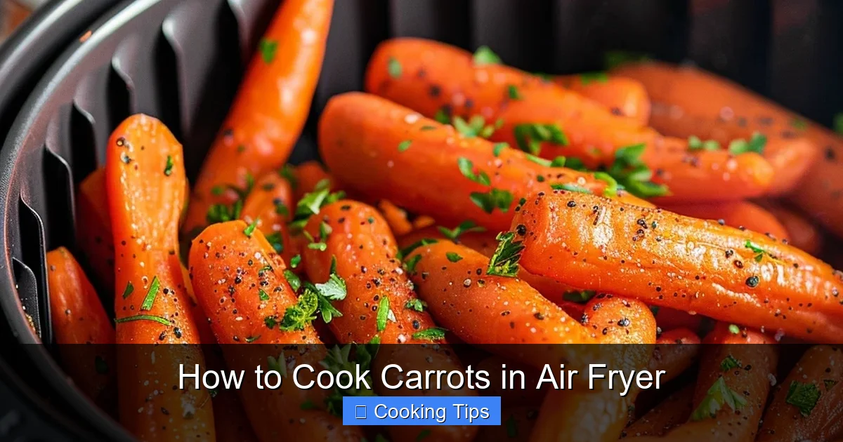 How to Cook Carrots in Air Fryer