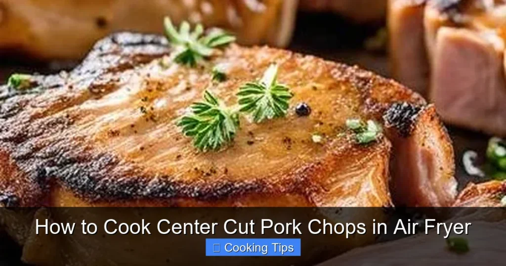 How to Cook Center Cut Pork Chops in Air Fryer