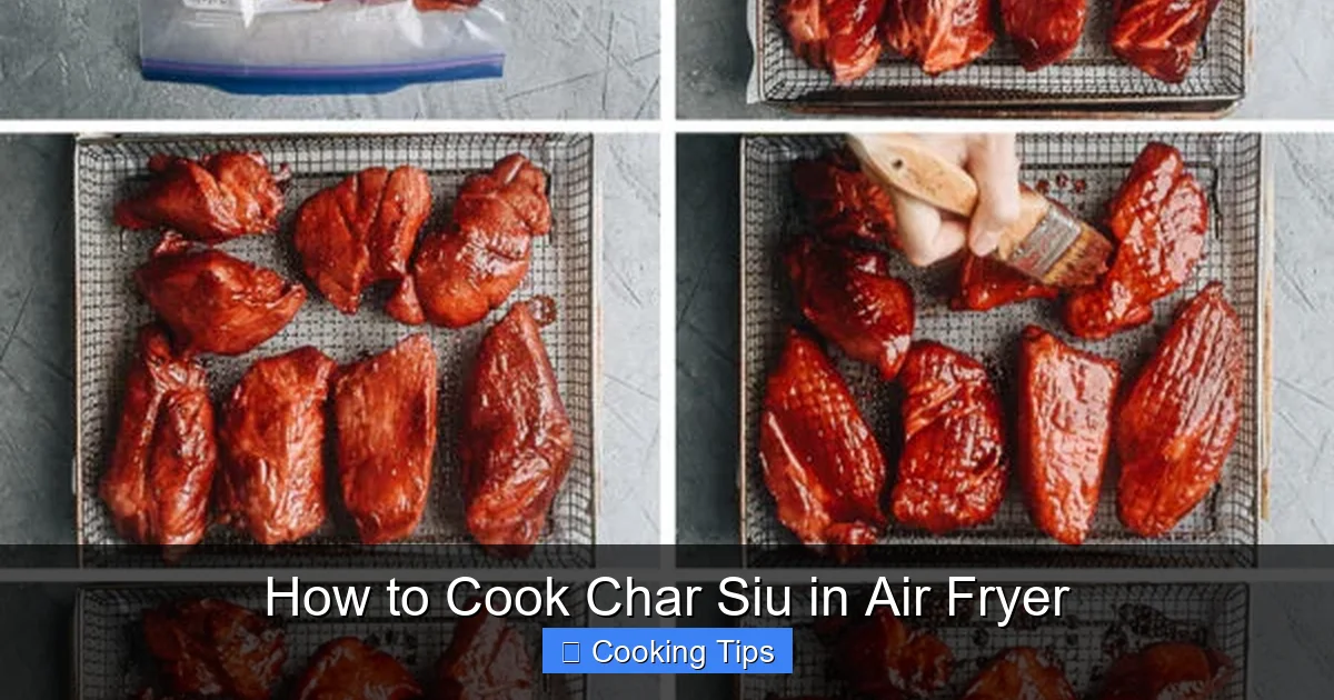How to Cook Char Siu in Air Fryer