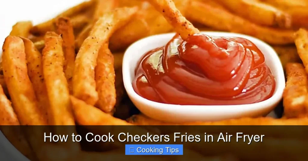 How to Cook Checkers Fries in Air Fryer