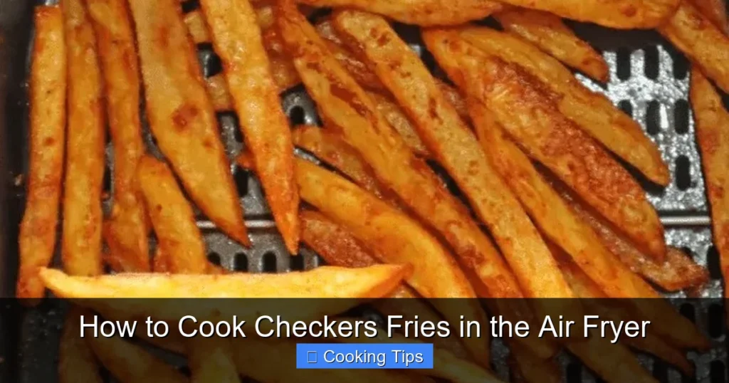 How to Cook Checkers Fries in the Air Fryer