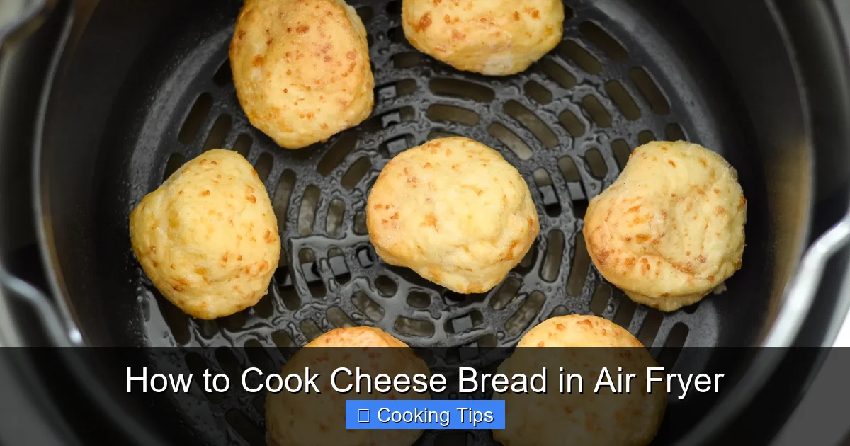 How to Cook Cheese Bread in Air Fryer