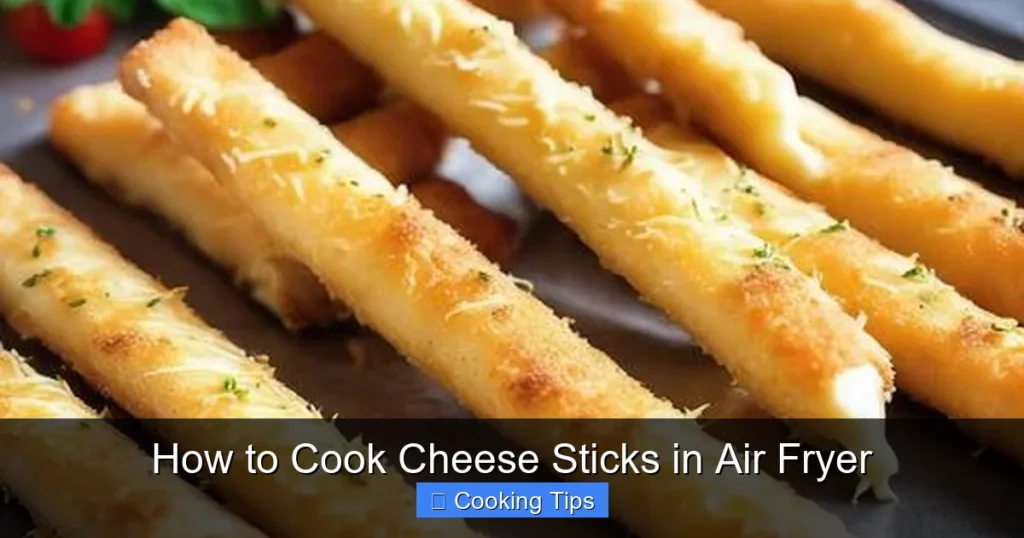 How to Cook Cheese Sticks in Air Fryer