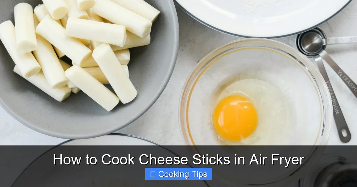 How to Cook Cheese Sticks in Air Fryer