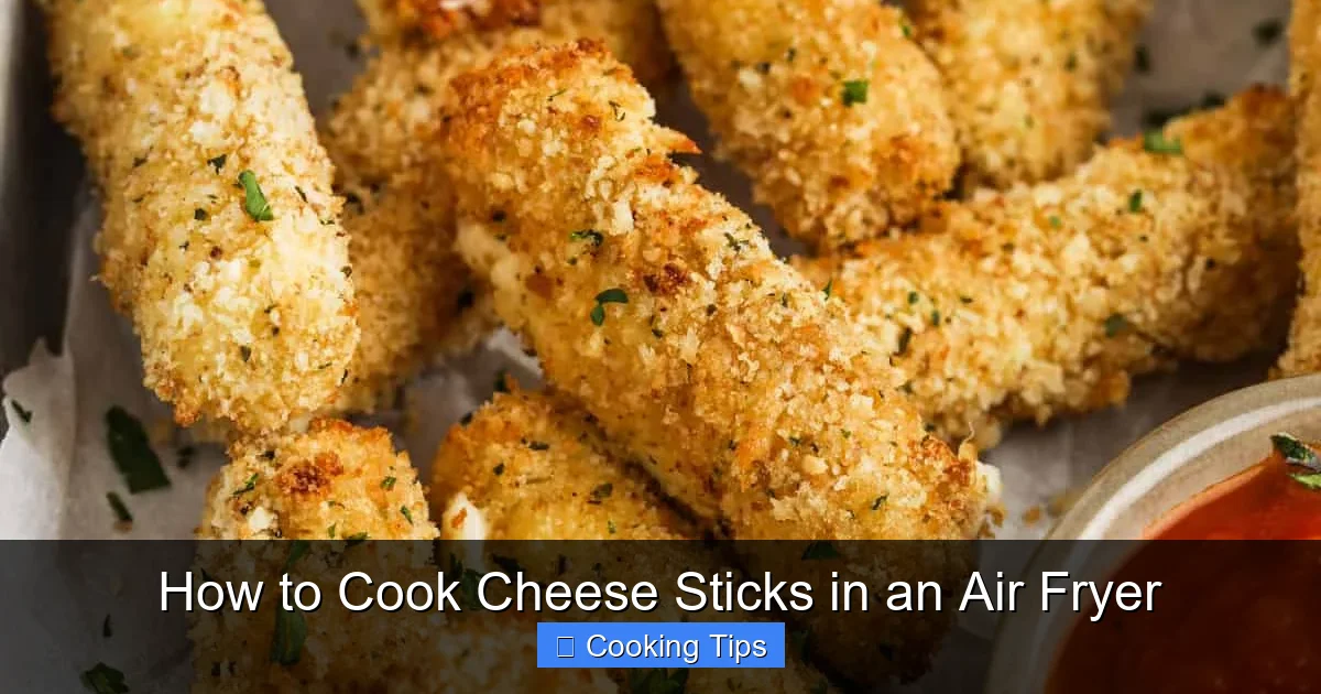 How to Cook Cheese Sticks in an Air Fryer