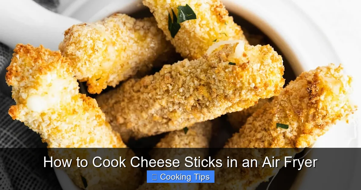 How to Cook Cheese Sticks in an Air Fryer