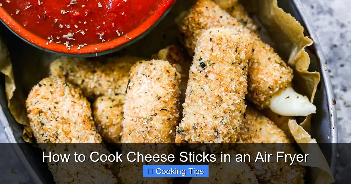 How to Cook Cheese Sticks in an Air Fryer