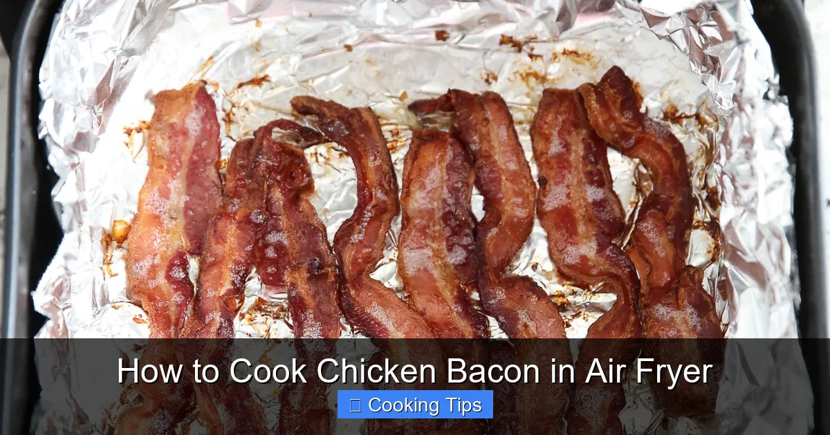 How to Cook Chicken Bacon in Air Fryer