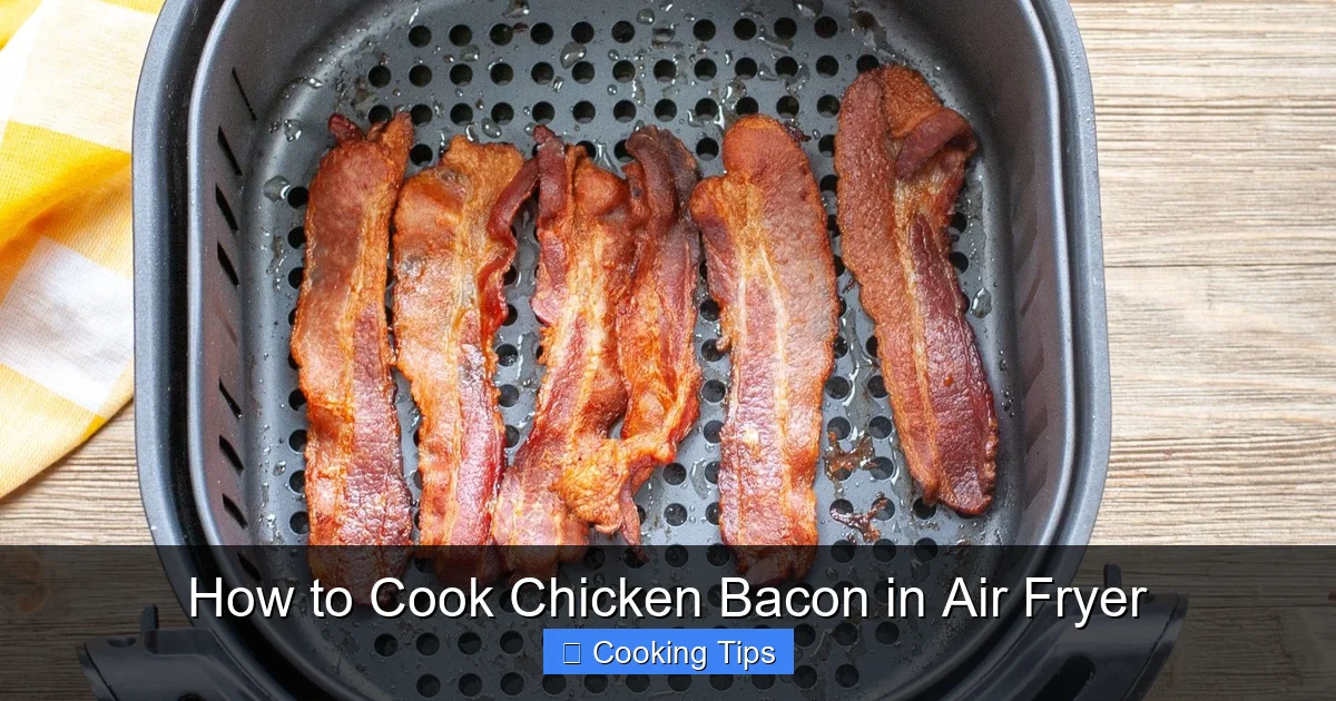 How to Cook Chicken Bacon in Air Fryer