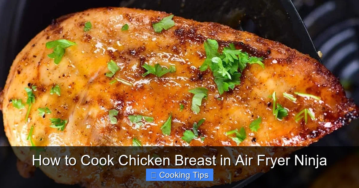 How to Cook Chicken Breast in Air Fryer Ninja
