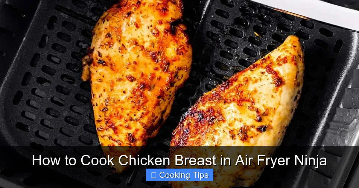 How to Cook Chicken Breast in Air Fryer Ninja