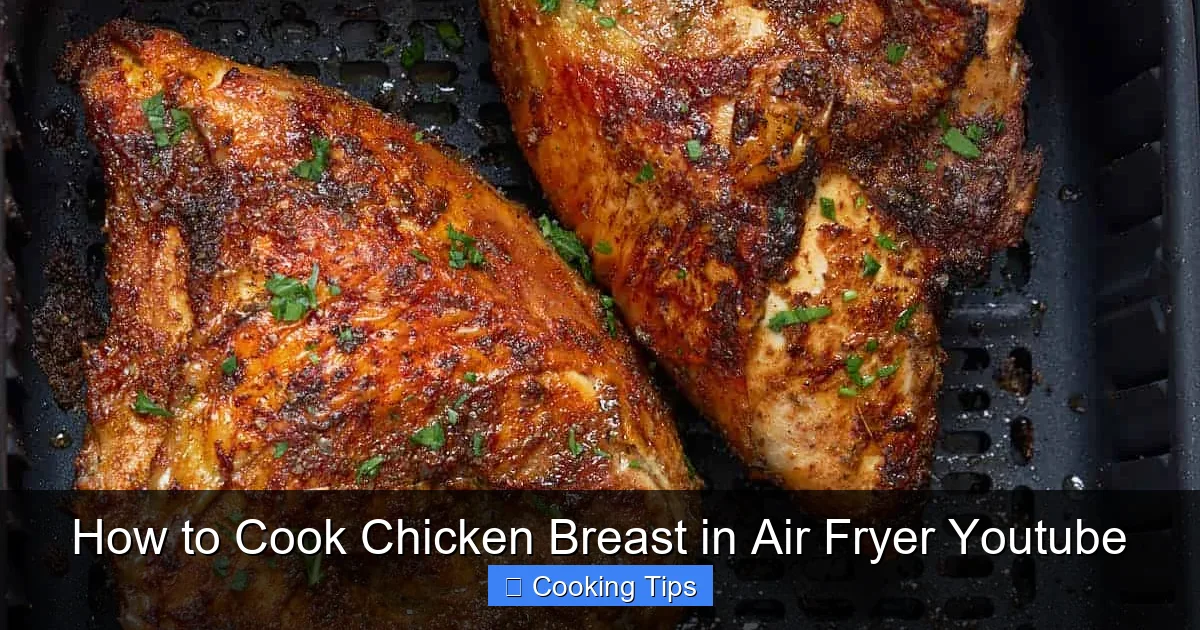 How to Cook Chicken Breast in Air Fryer Youtube