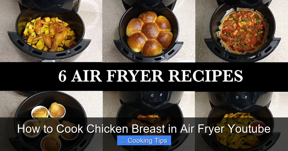 How to Cook Chicken Breast in Air Fryer Youtube