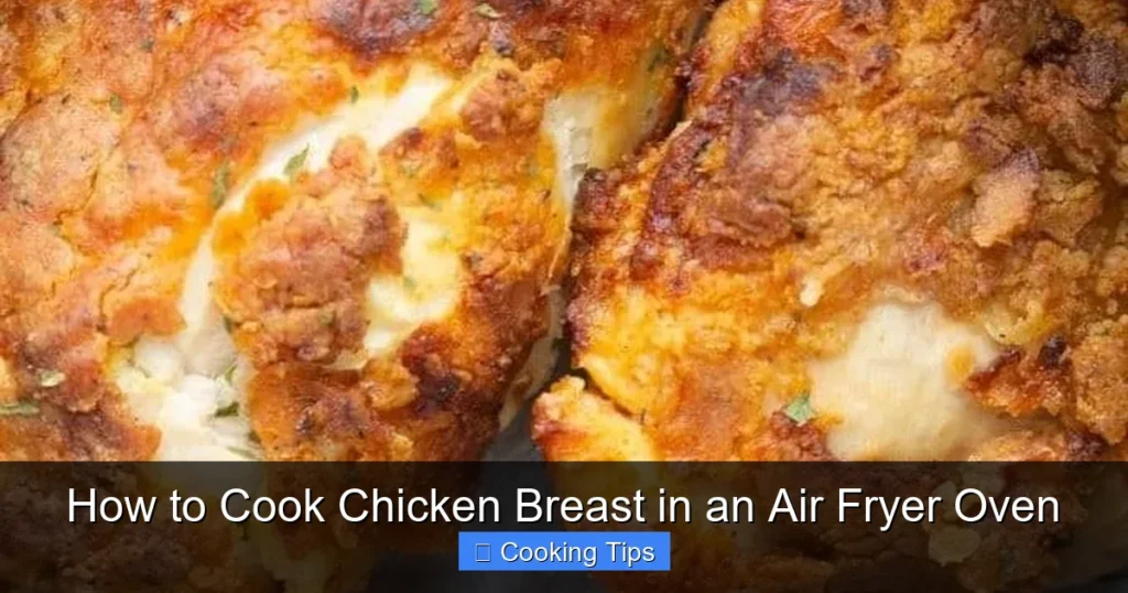 How to Cook Chicken Breast in an Air Fryer Oven