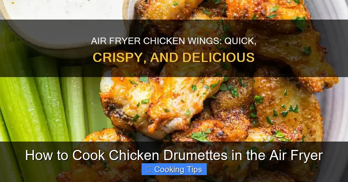 How to Cook Chicken Drumettes in the Air Fryer
